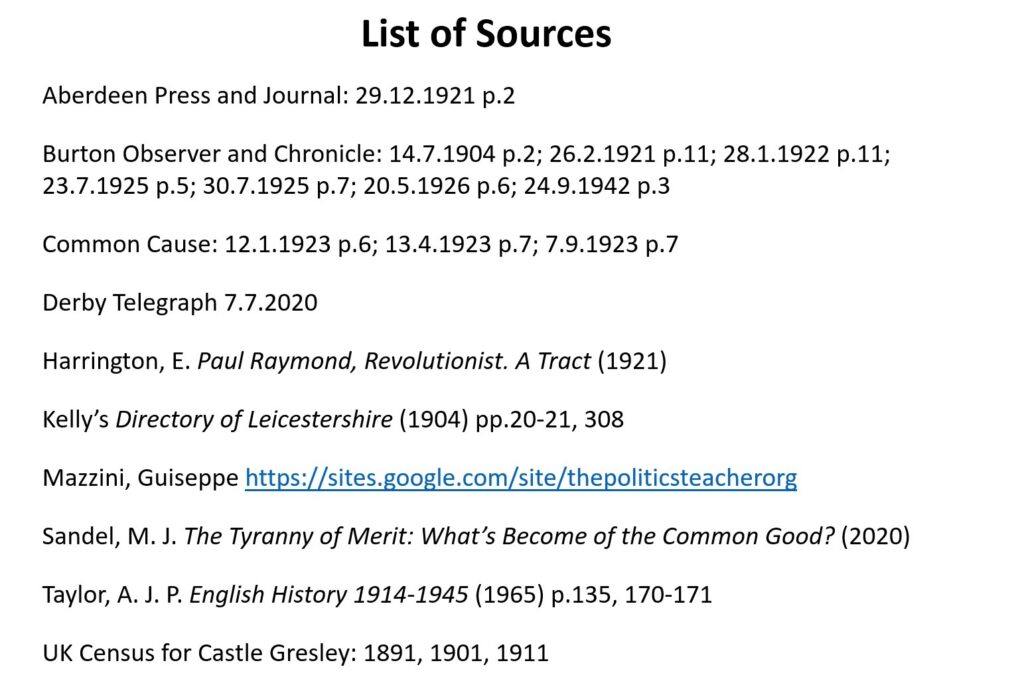 Paul Raymond references