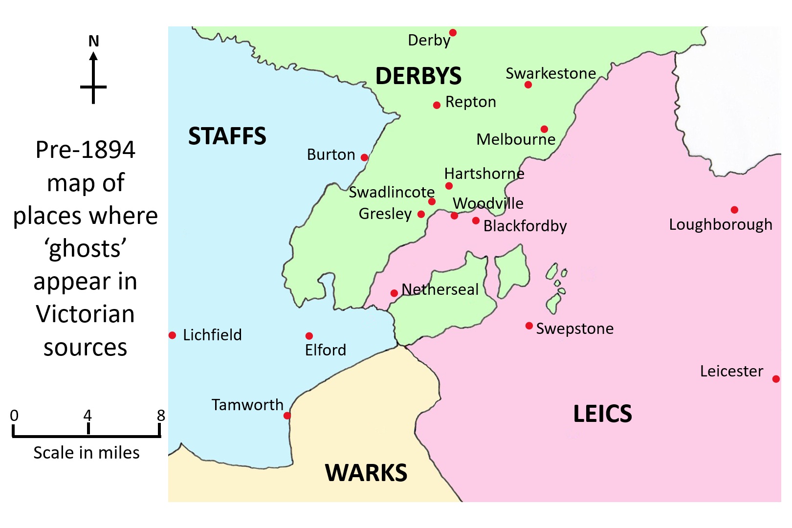 Midland Ghosts, 1760-1920: Scary or Comforting?