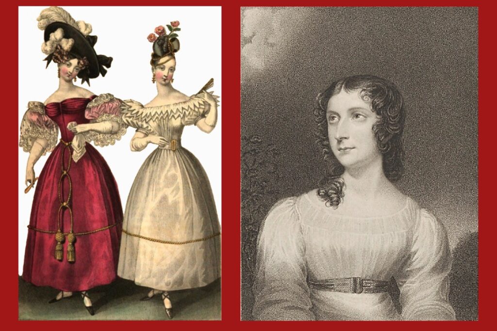 Regency Ladies of Fashion Ladies dressed for a concert and Sophia Gresley